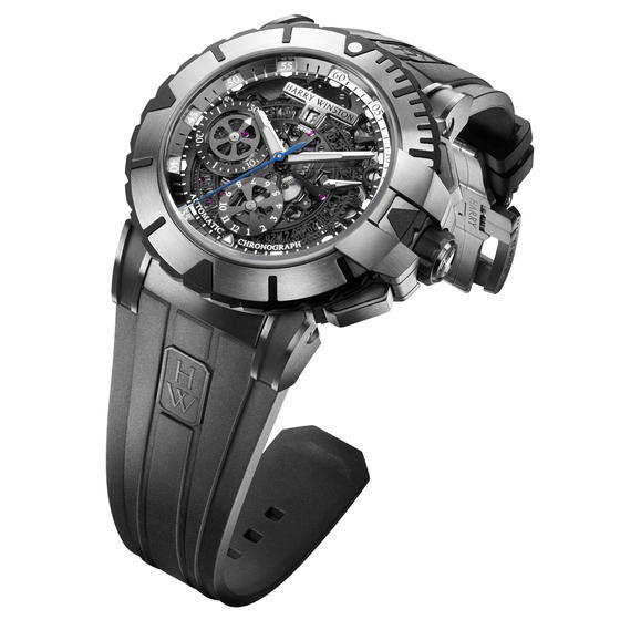 Buy Replica Harry Winston OCEAN SPORT CHRONOGRAPH OCSACH44ZZ001 watch Review